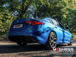 Alfa Romeo Giulia Performance Exhaust - 2.0L - Milltek - Cat Back w/ Active Valve Controller